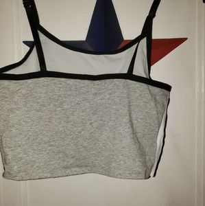 PINK Victoria's Secret Tops - PINK brand crop top with built in shelf bra PINK Victoria's Secret Tops - PINK brand crop top with built in shelf bra